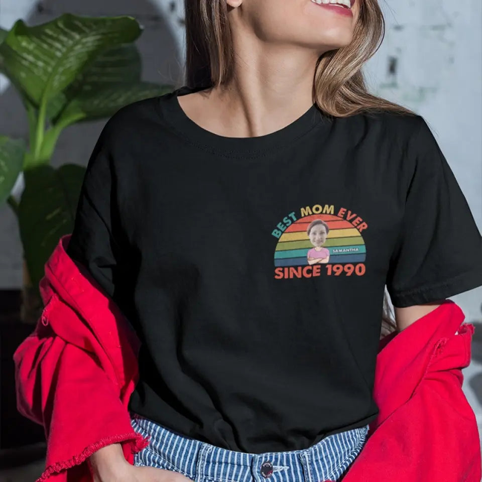 Best Mom Ever Best Dad Ever Personalized Tshirt Gift For Parents