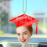 Class Of 2023 - Custom Face Photo Car Ornament - Best Gift For Friends For Him/Her - Graduation Gift - Anniversary Gift - 305IHPTLOR526