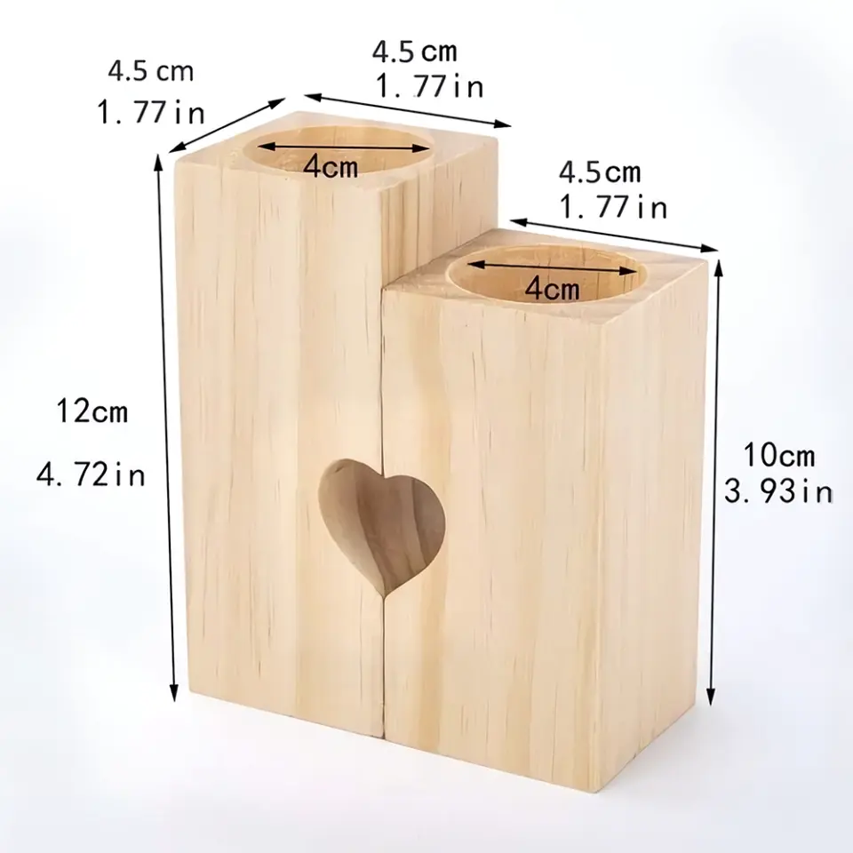 Happy 1st Anniversary | Personalized Candle Holder