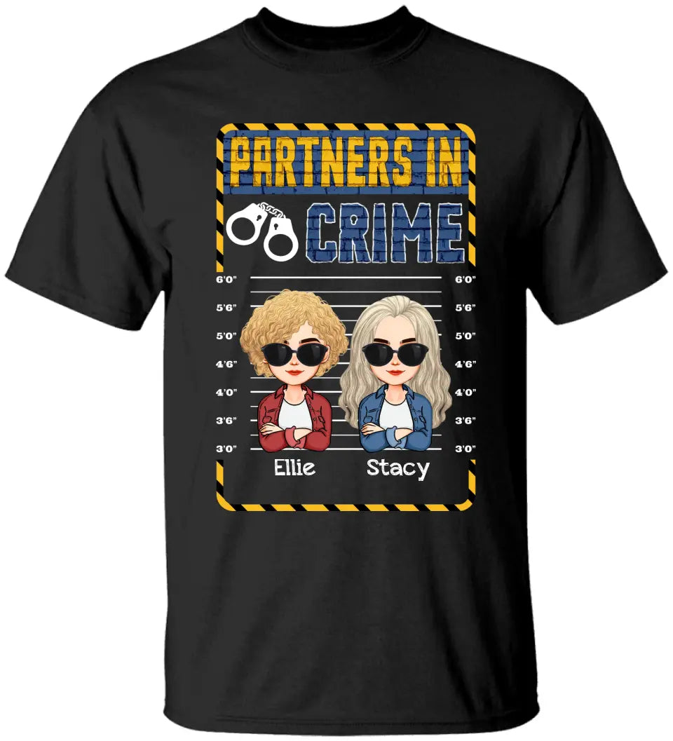 Partners In Crime - Personalized Hoodie T Shirt