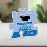 8th Graduation Gift - Class of 2023 - Goodbye Gift for Student - Puzzle Acrylic Plaque - Acrylic Sign Decor - Gift for Student from Teacher - for Daughter/Son - Graduation Gifts - 305ICNNPAP602