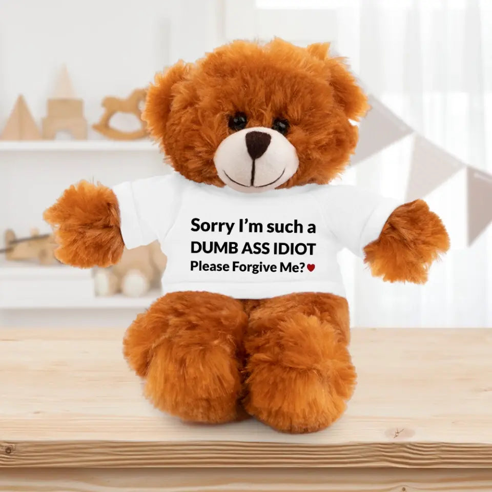 Teddy Bear with Shirt | Personalized Bear Gifts | Loveable