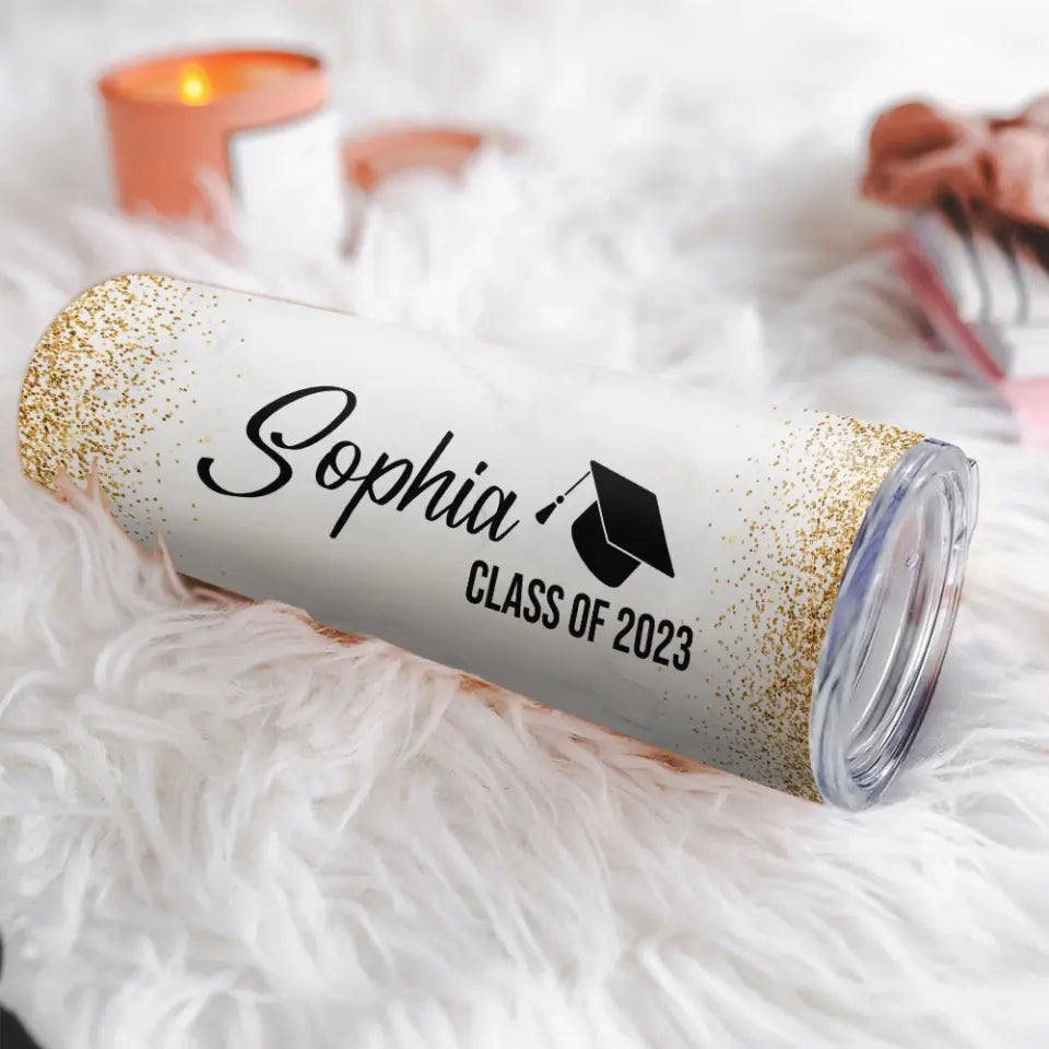 She Believed She Could So She Did Custom Tumbler Graduation Gift For Her