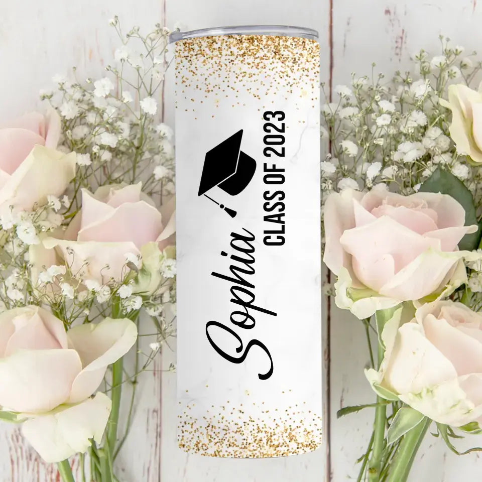 She Believed She Could So She Did Custom Tumbler Graduation Gift For Her