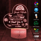 You've Done So Many Things For Me Thank You - Personalized Led Light - Best Gift For Teacher/Coaches/Mentor/Principal For Him/Her - Anniversary Gift - Thank You Gift - 305IHPTLLL578