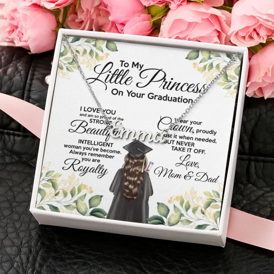 Wear Your Crown Proudly Personalized Necklace