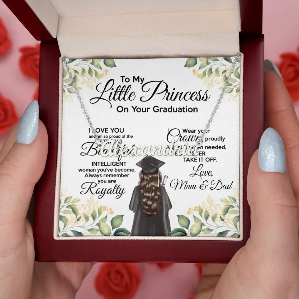 Wear Your Crown Proudly Personalized Necklace