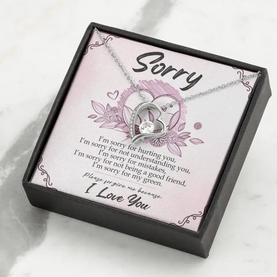 Sorry For Hurting You - Necklace Jewelry Multiple Choice