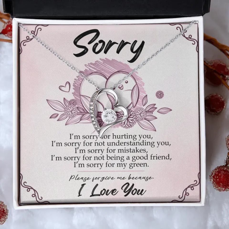 Sorry For Hurting You - Necklace Jewelry Multiple Choice