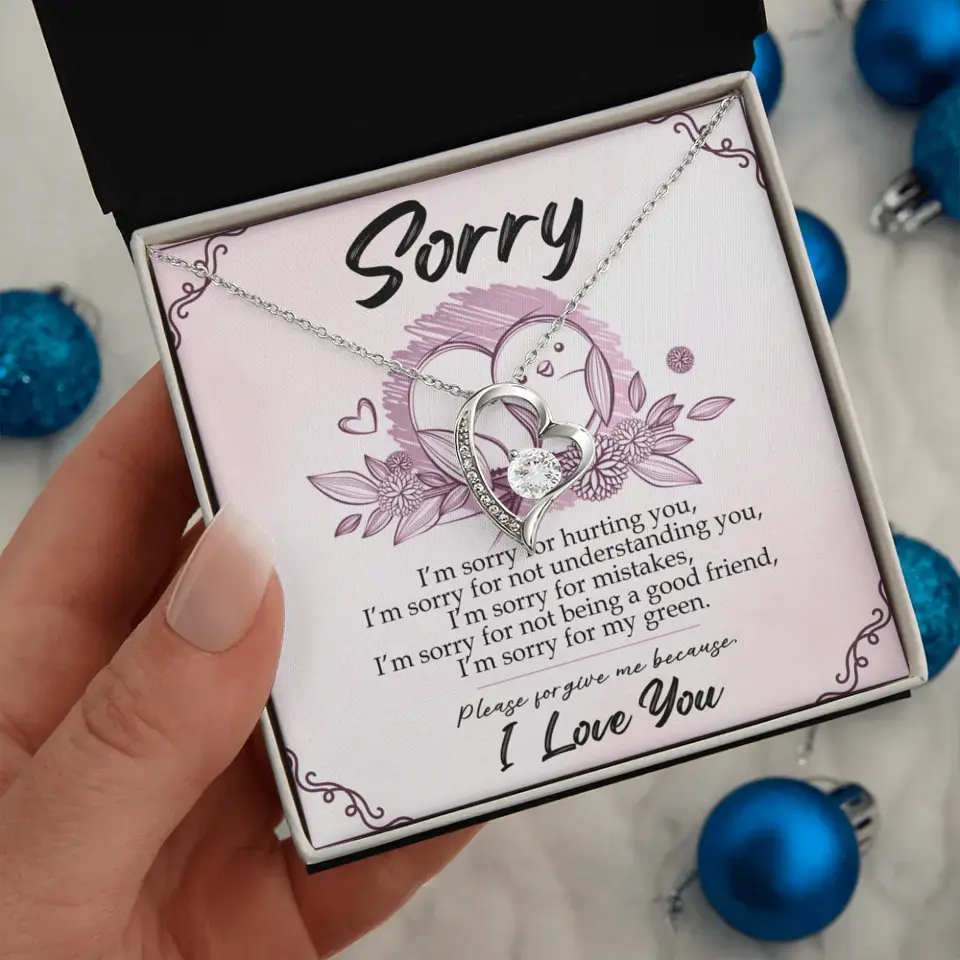 Sorry For Hurting You - Necklace Jewelry Multiple Choice