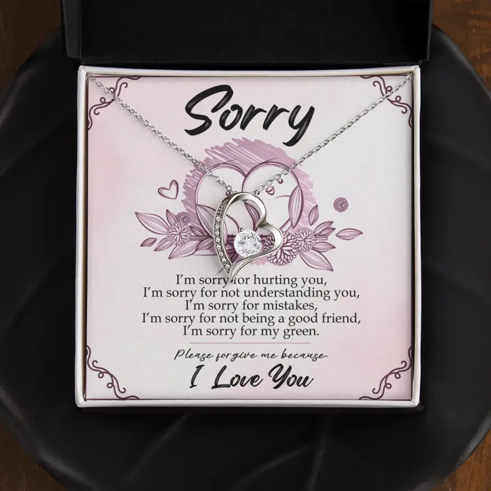 Sorry For Hurting You - Necklace Jewelry Multiple Choice