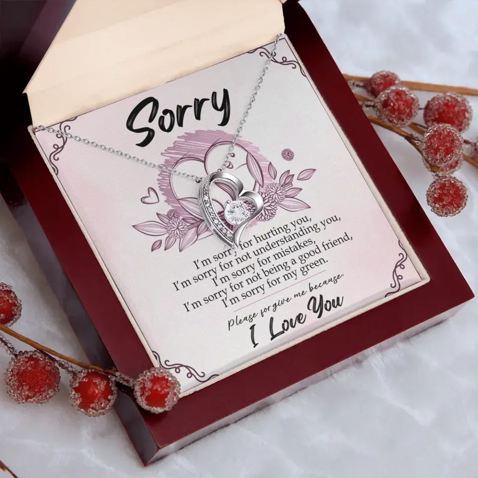 Sorry For Hurting You - Necklace Jewelry Multiple Choice