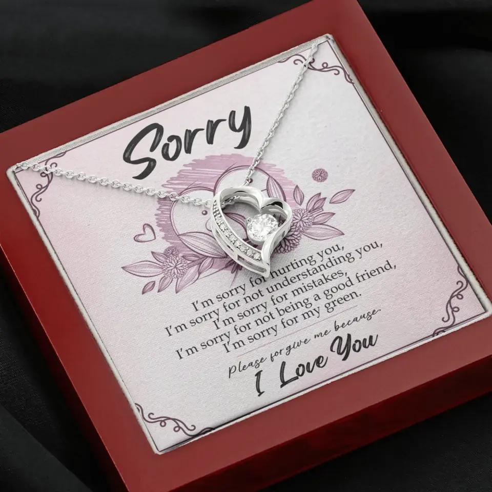 Sorry For Hurting You - Necklace Jewelry Multiple Choice