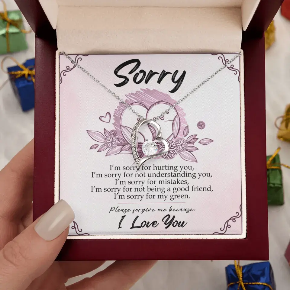 Sorry For Hurting You - Necklace Jewelry Multiple Choice