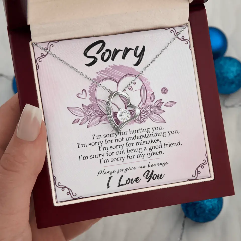 Sorry For Hurting You - Necklace Jewelry Multiple Choice