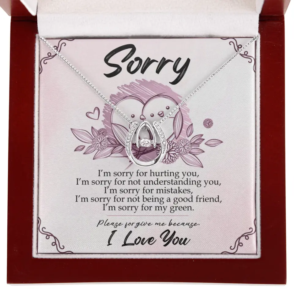 Sorry For Hurting You - Necklace Jewelry Multiple Choice