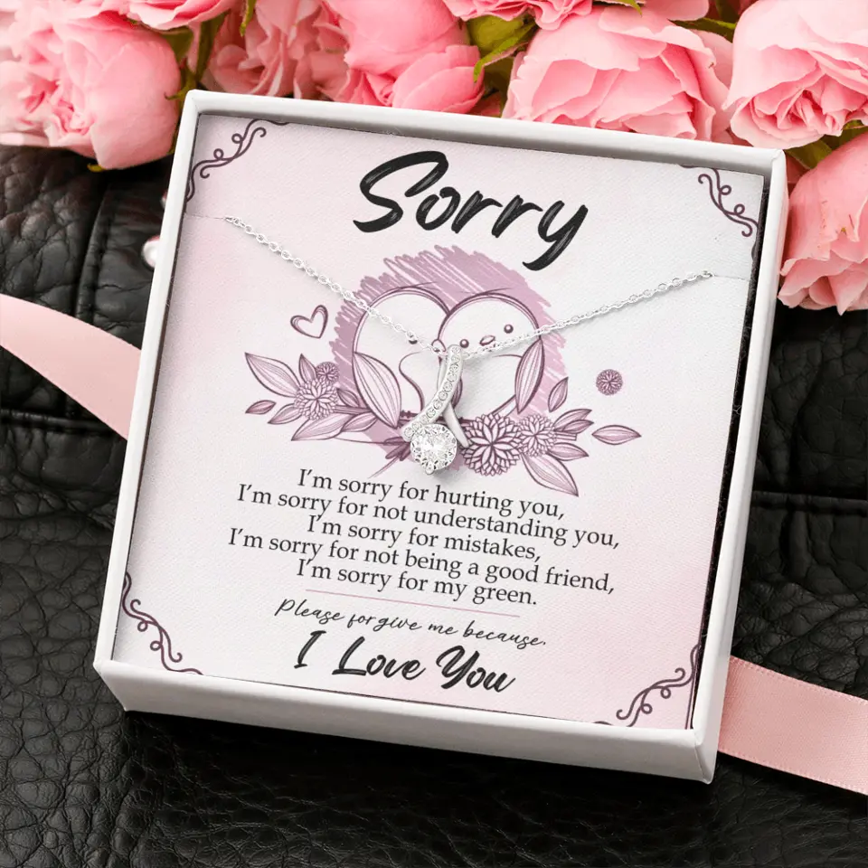 Sorry For Hurting You - Necklace Jewelry Multiple Choice