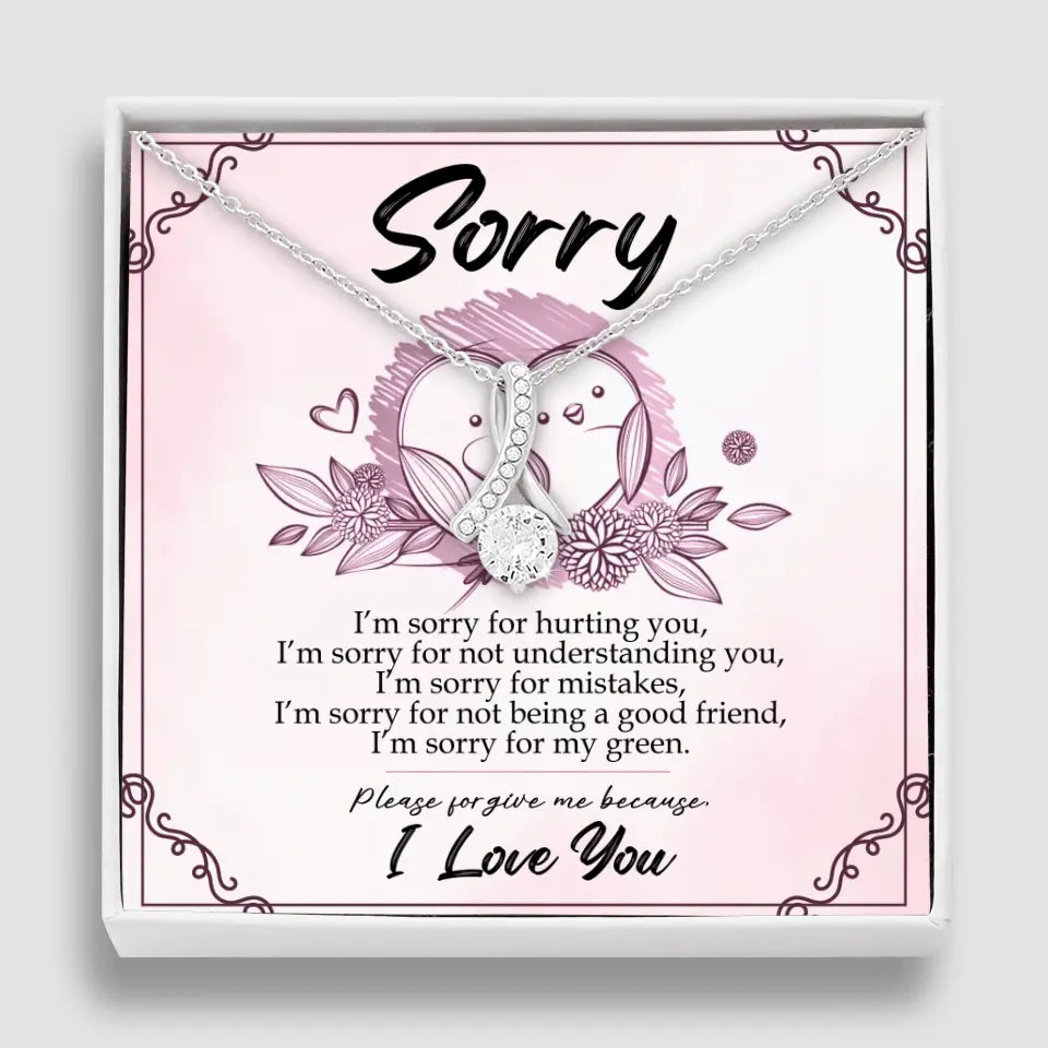 Sorry For Hurting You - Necklace Jewelry Multiple Choice