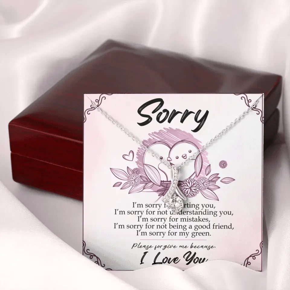 Sorry For Hurting You - Necklace Jewelry Multiple Choice