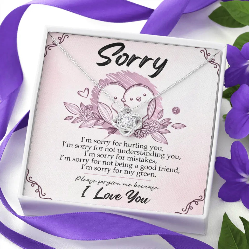 Sorry For Hurting You - Necklace Jewelry Multiple Choice