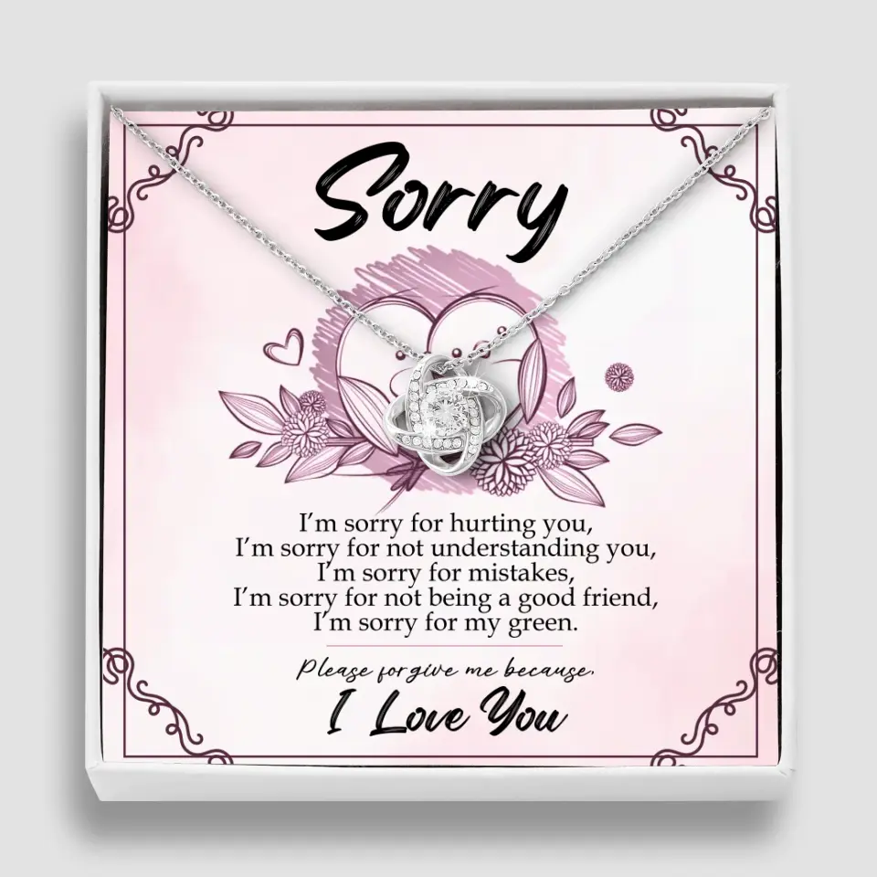 Sorry For Hurting You - Necklace Jewelry Multiple Choice