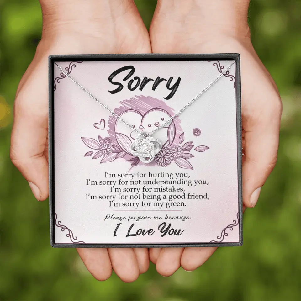 Sorry For Hurting You - Necklace Jewelry Multiple Choice