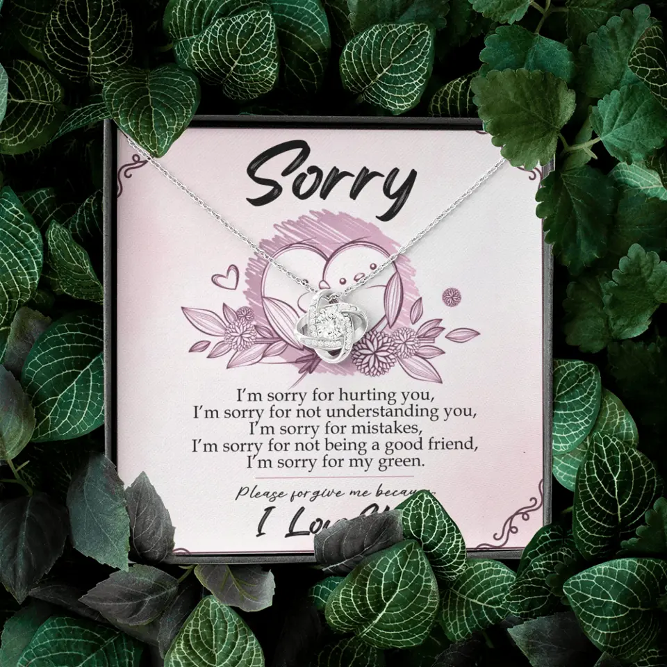 Sorry For Hurting You - Necklace Jewelry Multiple Choice