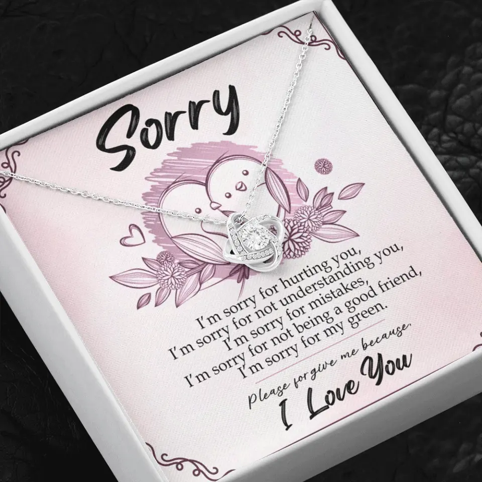 Sorry For Hurting You - Necklace Jewelry Multiple Choice