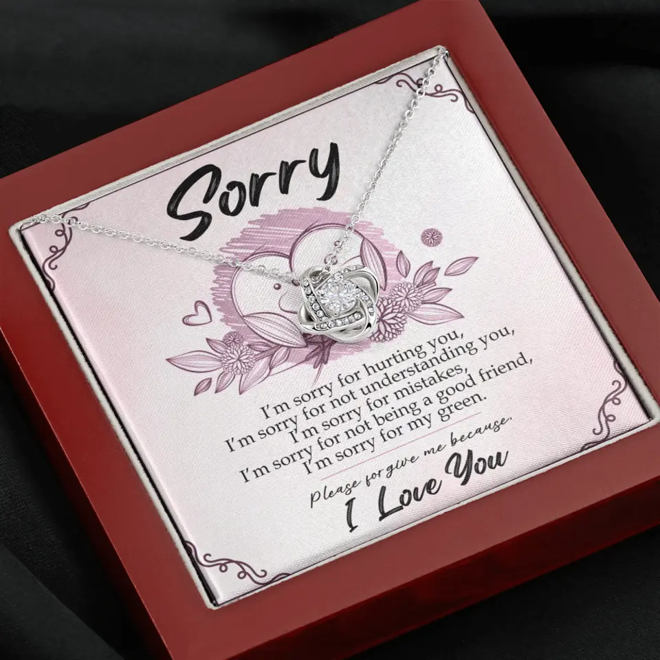 Sorry For Hurting You - Necklace Jewelry Multiple Choice