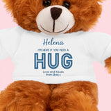 I'm Here If You Need A Hug - Personalized Teddy Bear - Best Gift For Him/Her - Lovely Gift For Friends/Bestie/Friends Moving Away For Daughter/Niece - 306IHPNPBE150