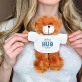 I'm Here If You Need A Hug - Personalized Teddy Bear - Best Gift For Him/Her - Lovely Gift For Friends/Bestie/Friends Moving Away For Daughter/Niece - 306IHPNPBE150