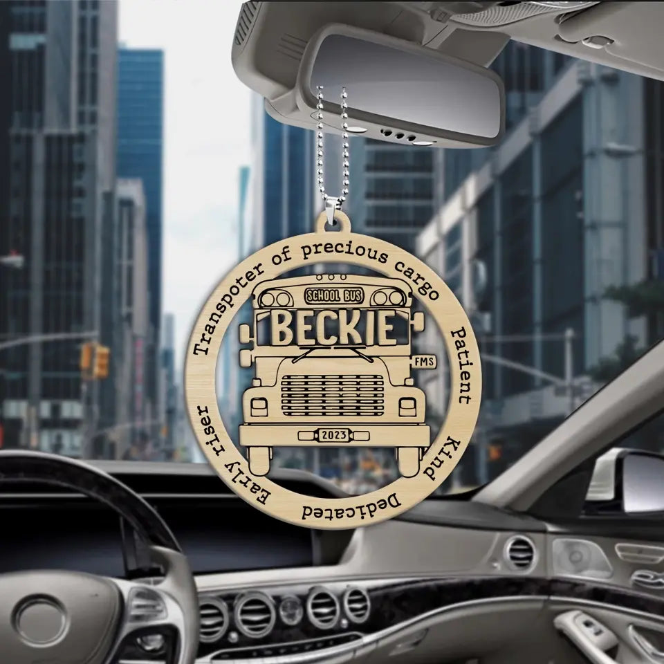 Transporter Of Precious Cargo Patient Kind - Personalized Car Ornament