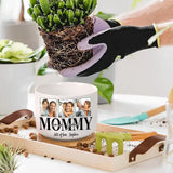 Love You Daddy/Mommy - Personalized Upload Photo Plant Pot - Meaningful Gift For Dad/Mom For Him/Her from Daughter/Son - 306IHPNPPO641