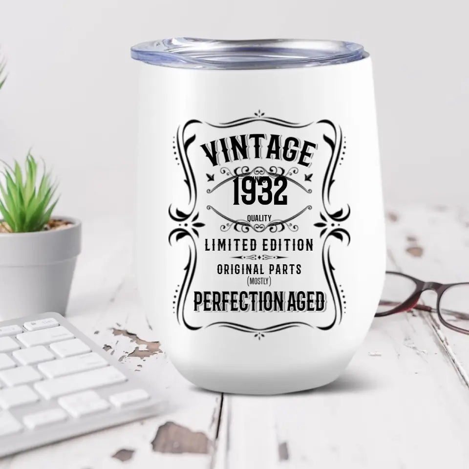 Limited Edition Original Parts Perfection Aged Personalized Tumbler
