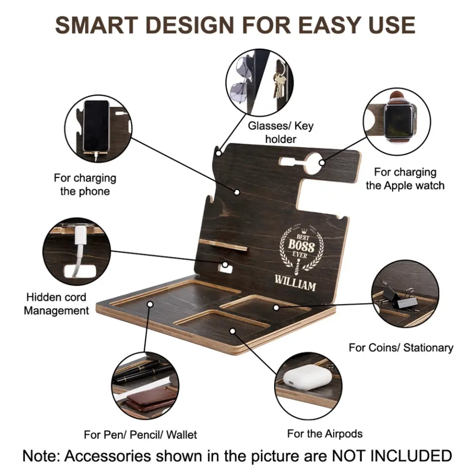 Best Boss Ever New Style Personalized Dock Station Gift For Boss