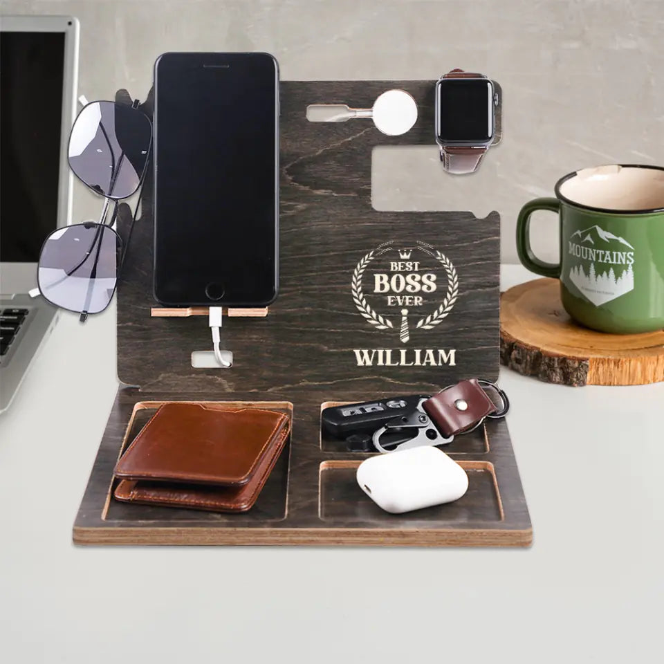 Best Boss Ever New Style Personalized Dock Station Gift For Boss