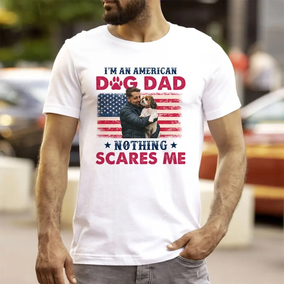 I'm An American Dog Mom/Dad Personalized T-shirt