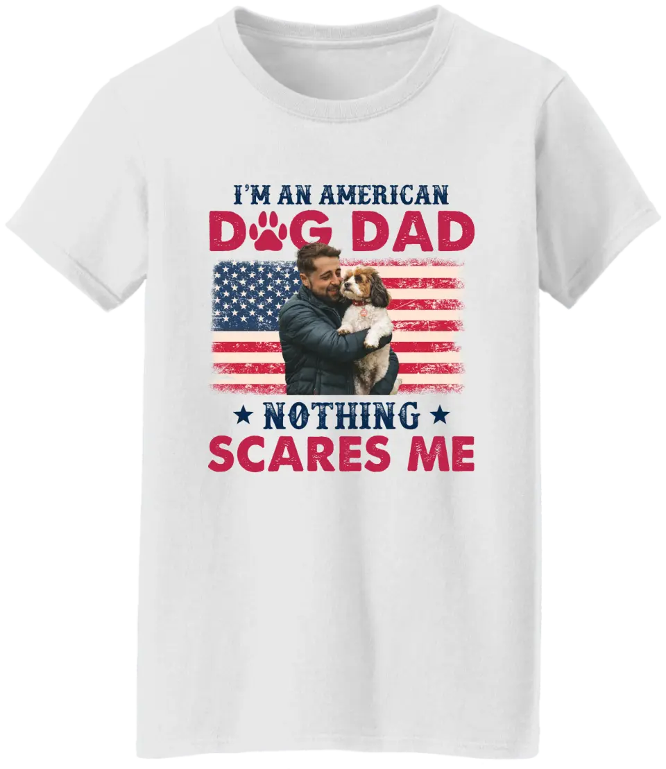 I'm An American Dog Mom/Dad Personalized T-shirt