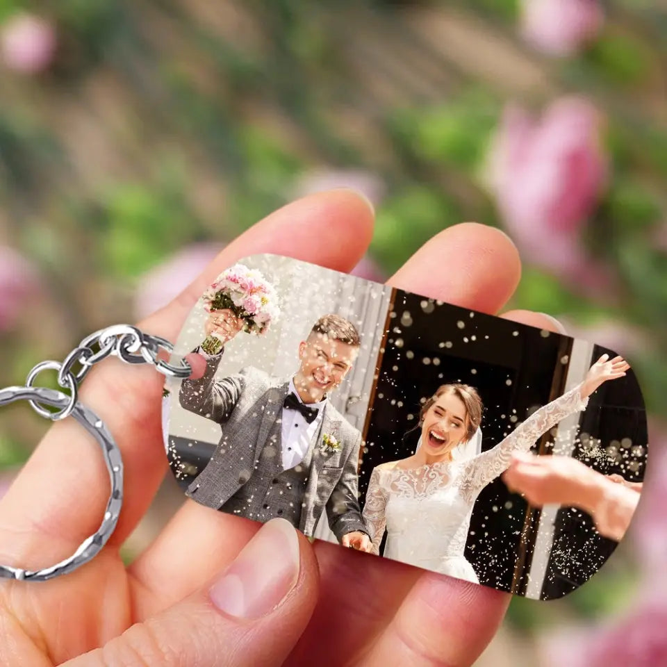 Son-in-law Hand Chosen By Daughter - Stainless Steel Keychain