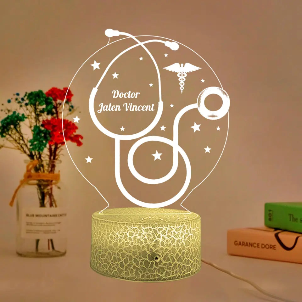 Pharmacity Doctor - Personalized 3D Lamp Night Light - Desk Lamp Gift for Medical Studen Pharmacity | 308IHPLNLL785