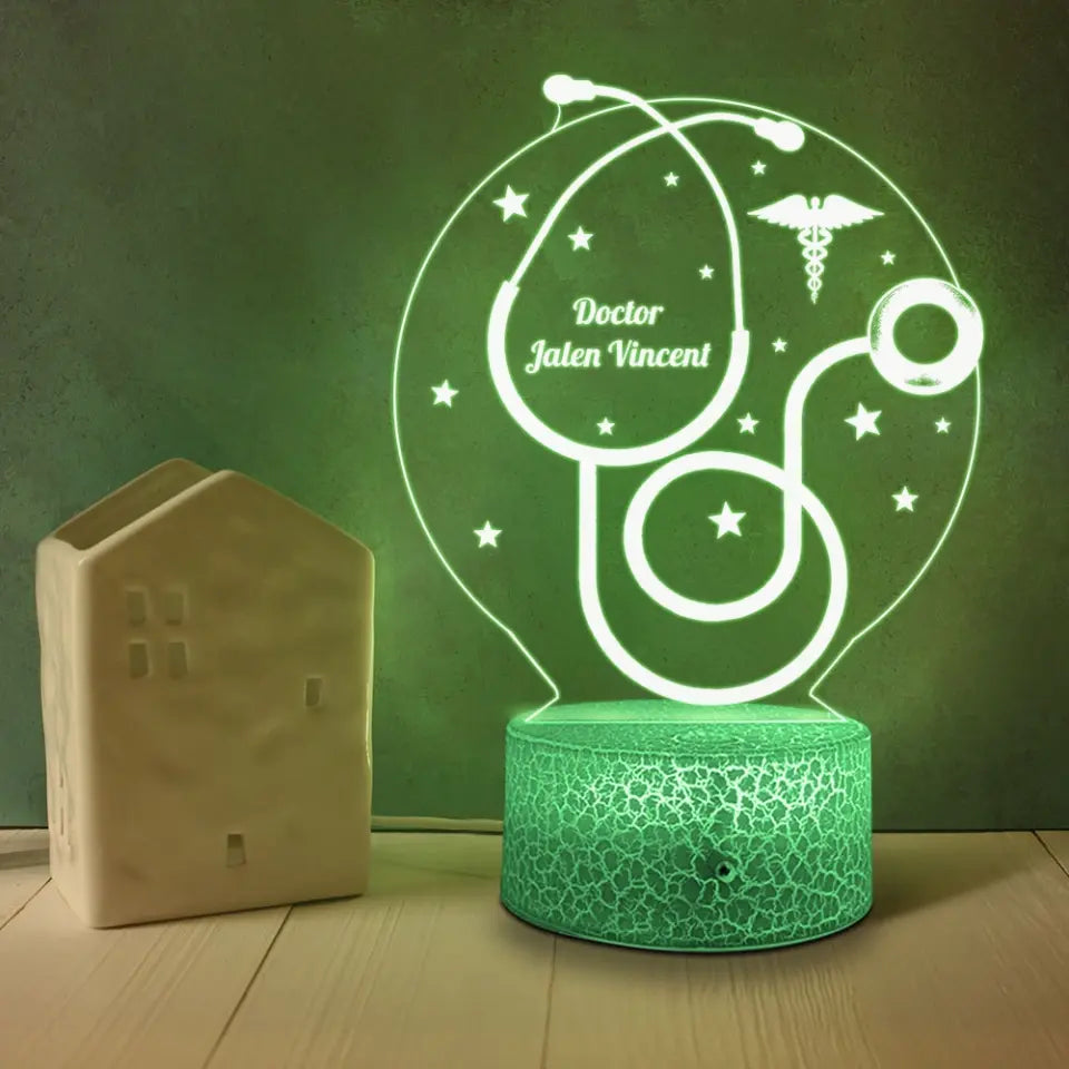 Pharmacity Doctor - Personalized 3D Lamp Night Light - Desk Lamp Gift for Medical Studen Pharmacity | 308IHPLNLL785