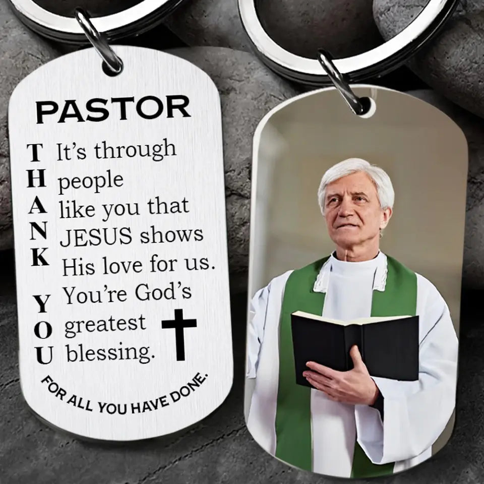 You're God's Greatest Blessings Personalized Stainless Steel Keychain