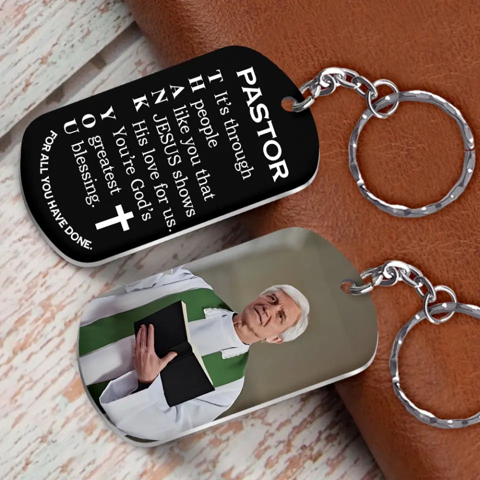 You're God's Greatest Blessings Personalized Stainless Steel Keychain