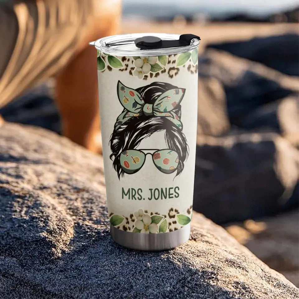 Being A Teacher Is Easy - Personalized 20oz Stainless Steel Tumbler