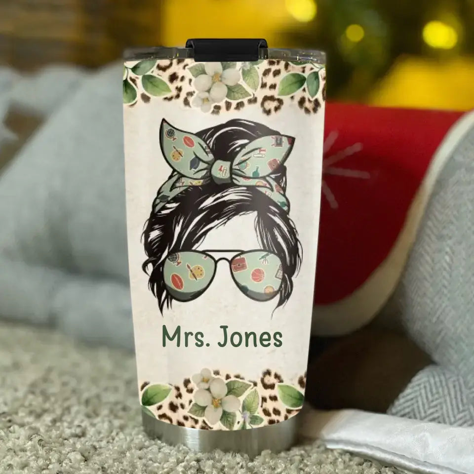 Being A Teacher Is Easy - Personalized 20oz Stainless Steel Tumbler