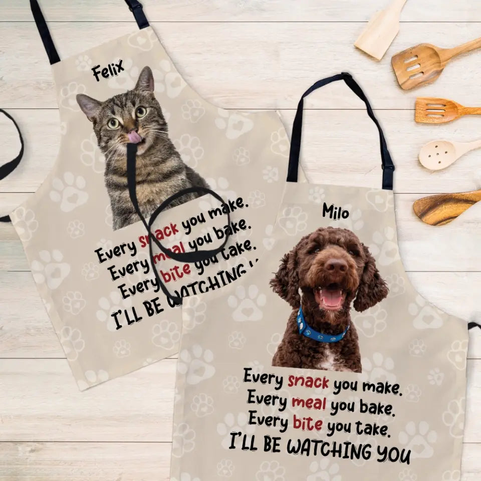 Every Snack You Make Personalized Apron