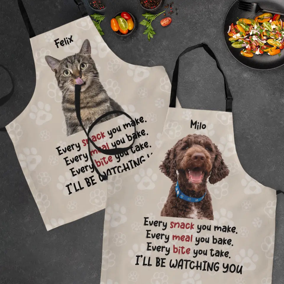 Every Snack You Make Personalized Apron
