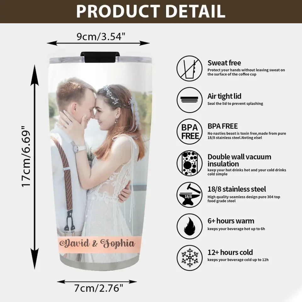 We Are A Team I Love You Forever And Always Custom Tumbler Anniversary Gift