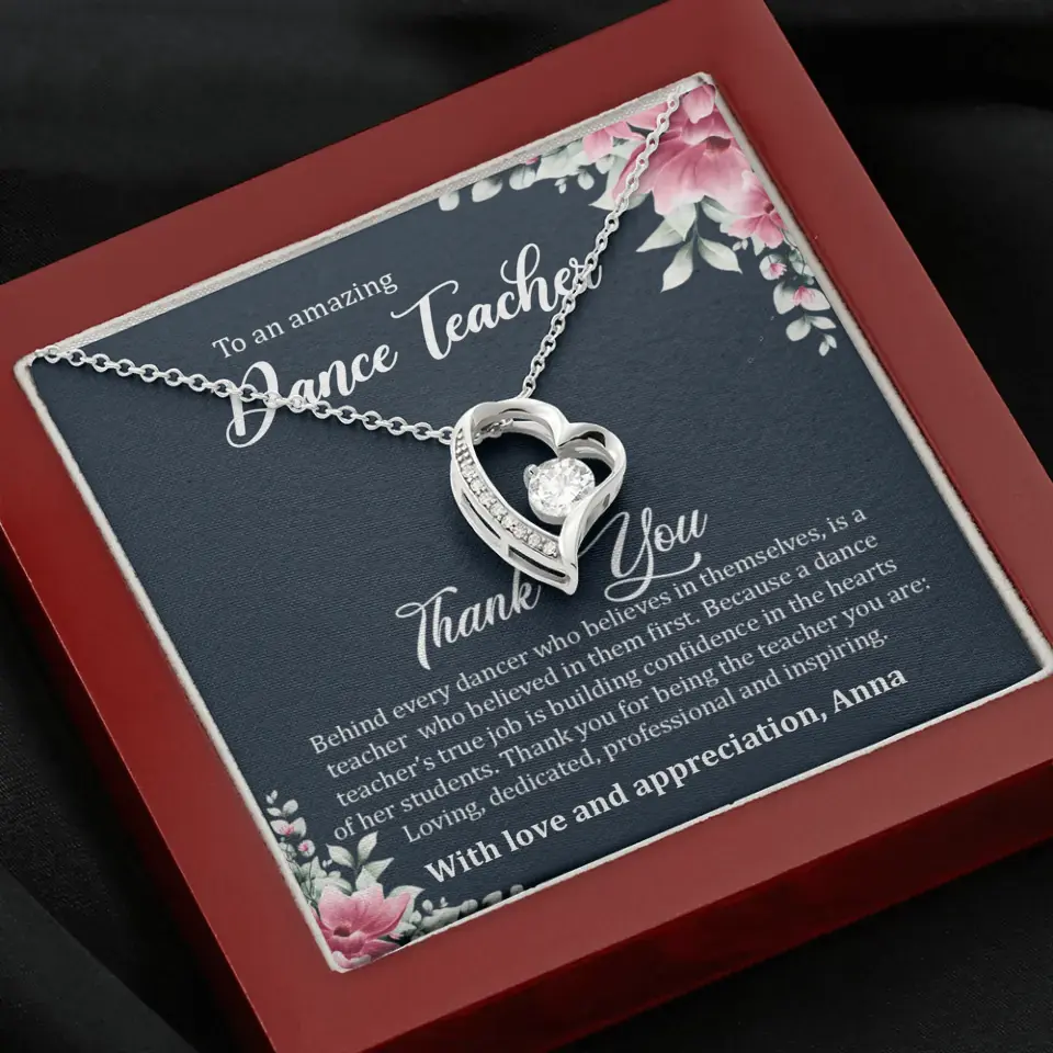 Behind Every Dancer Who Believes In Themselves Personalized Necklace