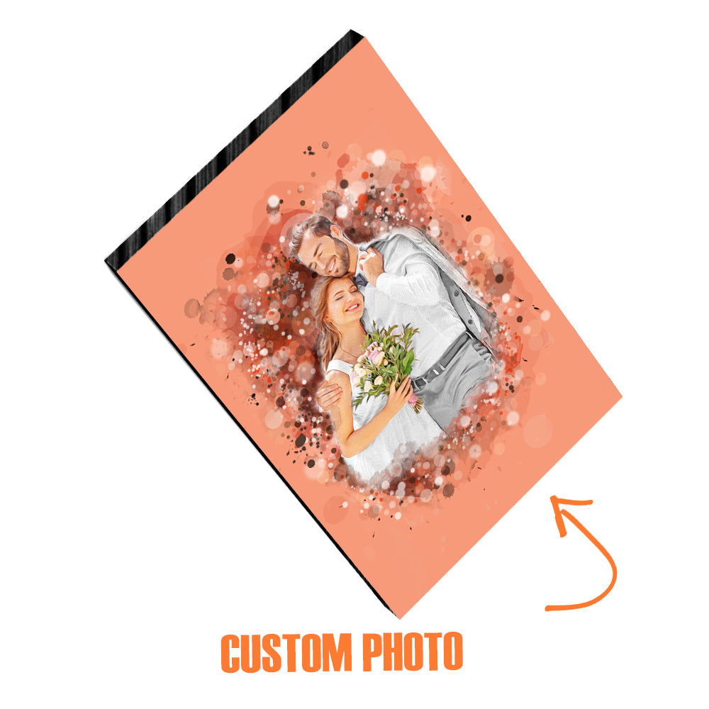 custom photo for couple wedding